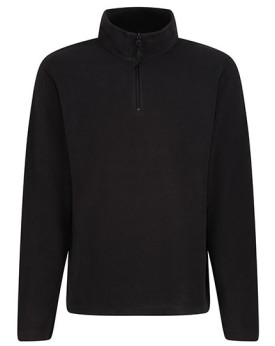 Sweat  Personnalisé Manche Longue Fermeture à glissière 1/2 Homme   170 g/m² - Regatta Professional RG549 Couleur:Black 