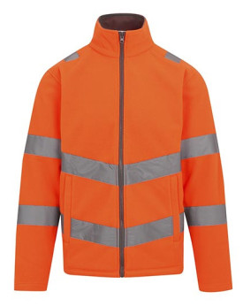 Veste Personnalisée Manche Longue Homme 280 g/m² - Regatta High Visibility TRF648 - Veste Personnalisée avec marquage broderi...