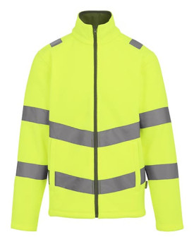 Veste Personnalisée Manche Longue Homme 280 g/m² - Regatta High Visibility TRF648 - Veste Personnalisée avec marquage broderi...