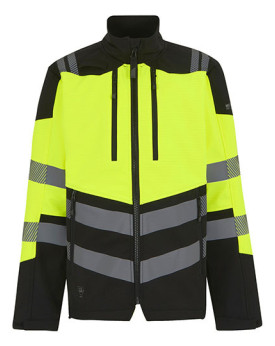 Veste Personnalisée Manche Longue avec liseré Homme - Regatta High Visibility TRA760 - Veste Personnalisée avec marquage brod...