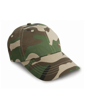 Casquettes personnalisée 100% coton 270 g/m² - Result Headwear RC010X - Casquettes avec marquage broderie, flocage ou impress...