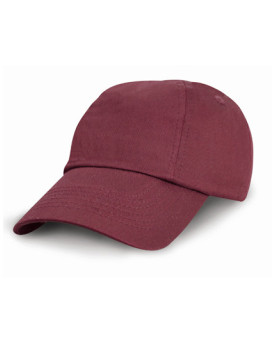 Casquette Personnalisée    Enfant  190 g/m² - Result Headwear RH18J Couleur:Burgundy Taille:One Size