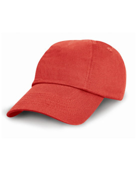Casquette Personnalisée    Enfant  190 g/m² - Result Headwear RH18J Couleur:Red Taille:One Size