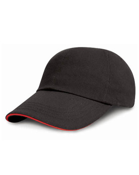 Casquette Personnalisée     Enfant 350 g/m² - Result Headwear RH24PJ Couleur:Black Taille:One Size
