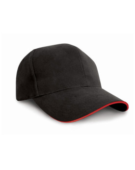 Casquettes personnalisée 100% coton 350 g/m² - Result Headwear RC025XP - Casquettes avec marquage broderie, flocage ou impres...