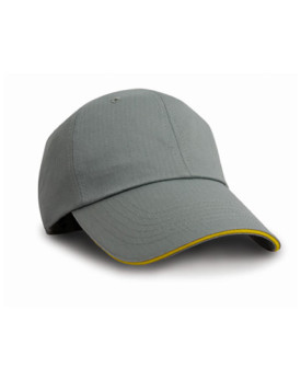 Casquettes personnalisée 100% coton 220 g/m² - Result Headwear RC038X - Casquettes avec marquage broderie, flocage ou impress...
