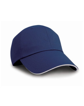 Casquettes personnalisée 100% coton 220 g/m² - Result Headwear RC038X - Casquettes avec marquage broderie, flocage ou impress...