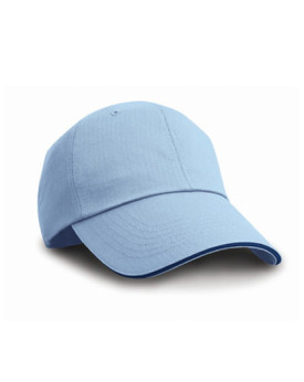 Casquettes personnalisée 100% coton 220 g/m² - Result Headwear RC038X - Casquettes avec marquage broderie, flocage ou impress...