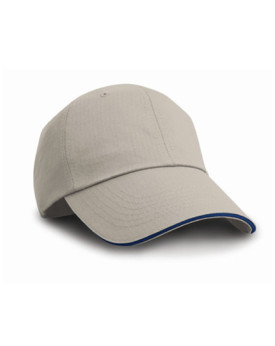 Casquettes personnalisée 100% coton 220 g/m² - Result Headwear RC038X - Casquettes avec marquage broderie, flocage ou impress...