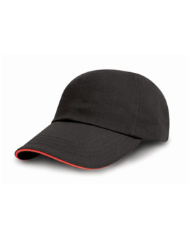 Casquettes personnalisée 100% coton 350 g/m² - Result Headwear RC050X - Casquettes avec marquage broderie, flocage ou impress...