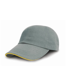 Casquettes personnalisée 100% coton 350 g/m² - Result Headwear RC050X - Casquettes avec marquage broderie, flocage ou impress...