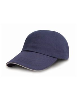 Casquettes personnalisée 100% coton 350 g/m² - Result Headwear RC050X - Casquettes avec marquage broderie, flocage ou impress...