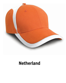 Casquettes personnalisée 100% coton 260 g/m² - Result Headwear RC062X - Casquettes avec marquage broderie, flocage ou impress...