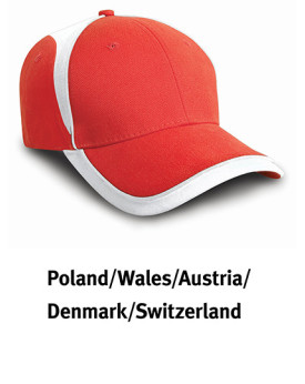 Casquettes personnalisée 100% coton 260 g/m² - Result Headwear RC062X - Casquettes avec marquage broderie, flocage ou impress...