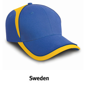 Casquettes personnalisée 100% coton 260 g/m² - Result Headwear RC062X - Casquettes avec marquage broderie, flocage ou impress...