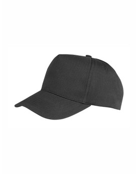 Casquette Personnalisée     Enfant 260 g/m² - Result Headwear RH84J Couleur:Black Taille:One Size