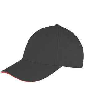 Casquettes personnalisée 100% coton 280 g/m² - Result Headwear RC091X - Casquettes avec marquage broderie, flocage ou impress...