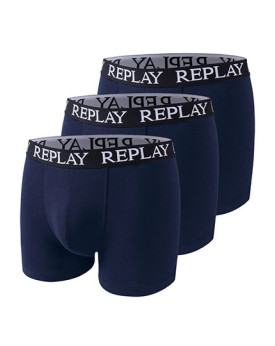 Sous-vêtements Personnalisés   Homme    - Replay RP101102 Couleur:Blue Marine 