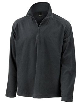 Sweat Personnalisé Manche Longue|Raglan Fermeture à glissière 1/2 Homme  200 g/m² - Result Core RT112X - Veste Personnalisée ...