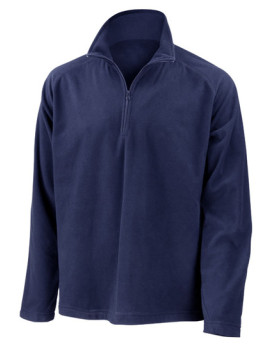 Sweat Personnalisé Manche Longue|Raglan Fermeture à glissière 1/2 Homme  200 g/m² - Result Core RT112X - Veste Personnalisée ...