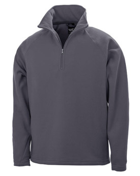 Sweat Personnalisé Manche Longue|Raglan Fermeture à glissière 1/2 Homme  200 g/m² - Result Core RT112X - Veste Personnalisée ...