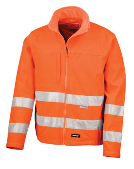 Veste Personnalisée avec liseré Homme 310 g/m² - Result Safe-Guard R117X - Vêtement de travail Personnalisé avec marquage bro...