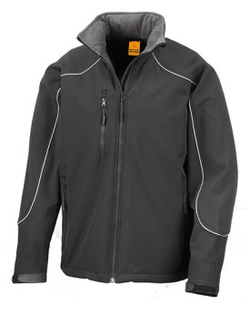 Veste  Personnalisée avec liseré|Raglan  Homme   310 g/m² - Result WORK-GUARD RT118 Couleur:Black 