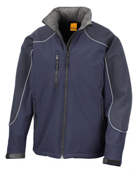 Veste  Personnalisée avec liseré|Raglan  Homme   310 g/m² - Result WORK-GUARD RT118 Couleur:Navy 