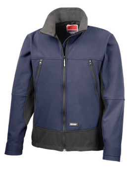 Veste  Personnalisée avec liseré  Homme ou Femme  320 g/m² - Result RT120 Couleur:Navy 