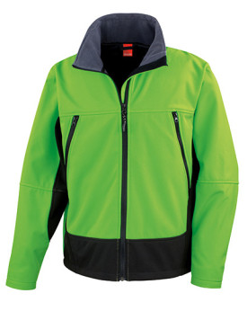 Veste  Personnalisée avec liseré  Homme ou Femme  320 g/m² - Result RT120 Couleur:Vivid Green 