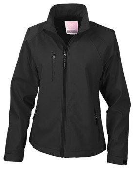 Veste  Personnalisée avec liseré  Femme   210 g/m² - Result RT128F Couleur:Black 