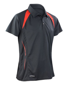 Polo Personnalisé Manche Courte Duo 145 g/m² - SPIRO S177M - Polo Personnalisé avec marquage broderie, flocage ou impression....