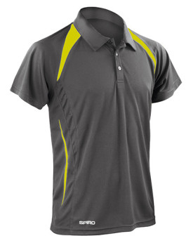 Polo Personnalisé Manche Courte Duo 145 g/m² - SPIRO S177M - Polo Personnalisé avec marquage broderie, flocage ou impression....