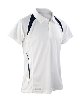 Polo Personnalisé Manche Courte Duo 145 g/m² - SPIRO S177M - Polo Personnalisé avec marquage broderie, flocage ou impression....
