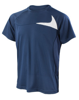 Tee shirt Personnalisé Manche Courte Duo 140 g/m² - SPIRO S182M - Tee shirt Personnalisé avec marquage broderie, flocage ou i...