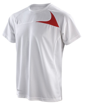 Tee shirt Personnalisé Manche Courte Duo 140 g/m² - SPIRO S182M - Tee shirt Personnalisé avec marquage broderie, flocage ou i...