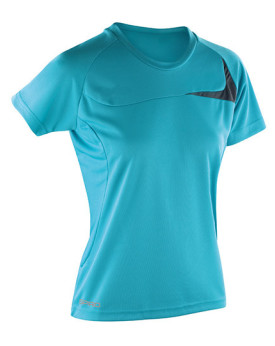 Tee shirt Personnalisé Manche Courte Duo 140 g/m² - SPIRO S182F - Tee shirt Personnalisé avec marquage broderie, flocage ou i...