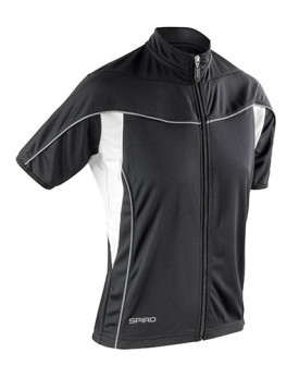 Veste Personnalisée Manche Courte Duo 170 g/m² - SPIRO S188F - Veste Personnalisée avec marquage broderie, flocage ou impress...