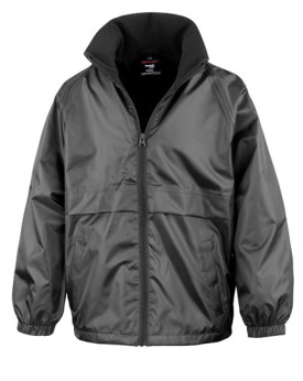 Veste  Personnalisée Manche Longue|avec liseré|Raglan   Homme  180 g/m² - Result Core RT203 Couleur:Black 