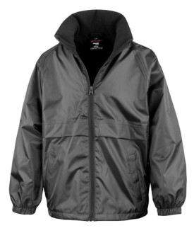Veste  Personnalisée avec liseré|Raglan   Enfant   - Result Core RT203J Couleur:Black 