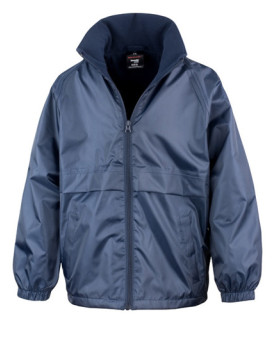 Veste  Personnalisée avec liseré|Raglan   Enfant   - Result Core RT203J Couleur:Navy 