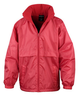 Veste  Personnalisée avec liseré|Raglan   Enfant   - Result Core RT203J Couleur:Red 