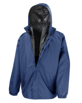 Veste  Personnalisée Manche amovibles|Manchettes|avec liseré  Homme    - Result Core RT215X Couleur:Navy 