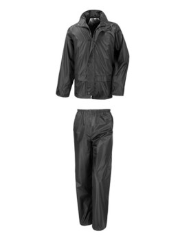 Veste  Personnalisée avec liseré|Raglan   Homme  210 g/m² - Result Core RT225X Couleur:Black 