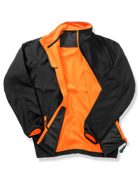 Veste  Personnalisée Manche Longue|avec liseré  Homme   280 g/m² - Result Genuine Recycled RT231 Couleur:Black 