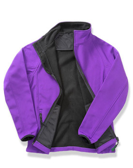 Veste  Personnalisée Manche Longue|avec liseré  Homme   280 g/m² - Result Genuine Recycled RT231 Couleur:Purple 