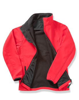 Veste  Personnalisée Manche Longue|avec liseré  Femme   280 g/m² - Result Genuine Recycled RT231F Couleur:Red 