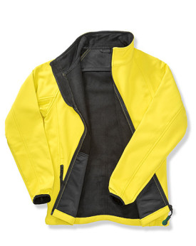 Veste  Personnalisée Manche Longue|avec liseré  Femme   280 g/m² - Result Genuine Recycled RT231F Couleur:Yellow 