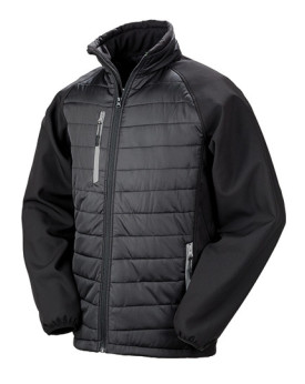 Veste Personnalisée Manche Longue Homme  - Result Genuine Recycled RT237 - Veste Personnalisée avec marquage broderie, flocag...