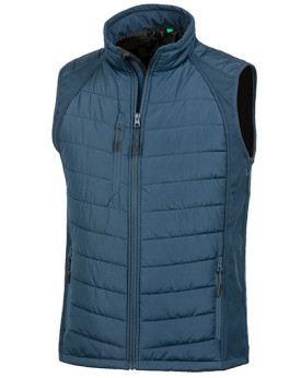 Veste Personnalisée Sans Manche Homme  - Result Genuine Recycled RT238 - Veste Personnalisée avec marquage broderie, flocage ...
